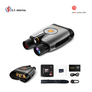 แว่นตาอินฟราเรดมองกลางคืน OEM ODM True 4K รุ่น DS371 ระยะมองเห็นกลางคืน 1000 เมตร เชื่อมต่อ WIFI ได้ เหมาะสำหรับการล่าสัตว์ ความปลอดภัยทางทะเล - Product Image 6