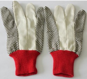 Seguridad cuerpo tela trabajo ESD construcción seguridad punto muñeca taladro algodón tejido guantes de trabajo - Product Image 2