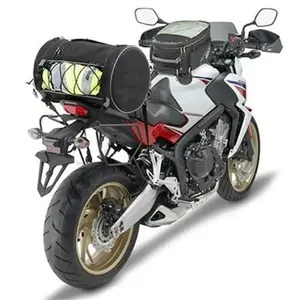 Bolsa de lona para motocicleta de ciclismo, bolsa de accesorios para maletero de motocicleta de viaje impermeable, bolsa portátil para SILLÍN de motocicleta