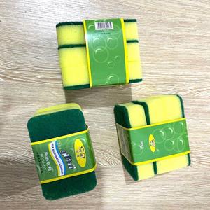Ensemble de 3 éponges à vaisselle, éponges à vaisselle absorbantes, chiffons à vaisselle, tampons à récurer absorbants, chiffons de nettoyage, 2 yuans chacun. - Product Image 5