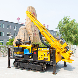 Giàn khoan lỗ sâu 400 mét, được trang bị hệ thống thủy lực DTH và thiết bị đi bộ bánh xích, được sử dụng để khoan giếng nước - Product Image 6