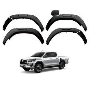 Accessoires extérieurs automobiles d'usine : Élargisseurs d'ailes TXR avec design boutonné pour <span class=keywords><strong>Toyota</strong></span> Hilux 2015-2020 - Product Image 4