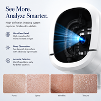 Analizador de Piel Multifuncional, Dispositivo de Imagenología Facial, Máquina Profesional de Detección de Piel para Servicios de Análisis de Cuidado de la Piel en Salones de Belleza
