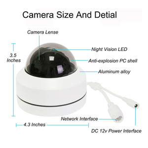 5Mp Ptz Speed Dome PoE Ip <b>Camera</b> 2.8mm-12mm Lens 30m <b>Night</b> <b>Vision</b> For Surveillance - Product Image 2