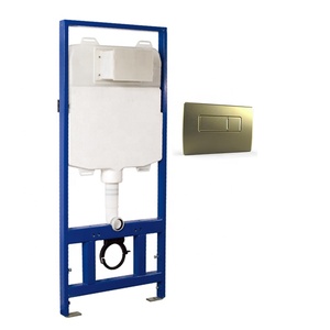 Marco de <span class=keywords><strong>cisterna</strong></span> oculto para inodoro colgado en la pared sin montura para Baño - Product Image 3