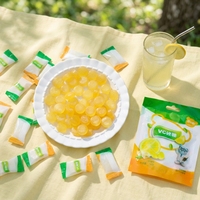 Bonbons durs à la vitamine C en vrac, saveur citron, saveurs de fruits assorties, bonbons rafraîchissants, vente en gros, OEM personnalisé