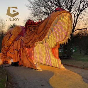 JN-ZM24FL パークLEDクリスマスショー ガーデンデコレーションライト クリスマスアーチトンネル ランタンフェスティバルデコレーション - Product Image 1