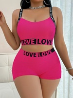 Ensemble soutien-gorge de sport uni et tendance avec bretelles halter, débardeur en dentelle sans armatures, culotte push-up style dos nu pour femme - Vente en gros