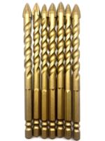2025 professionnel croix hexagone carrelage verre céramique marbre trou torsion Triangle porcelaine lance point foret