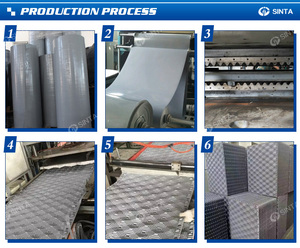 1000x1000mm 850x1000mm Pengisi Lembaran Menara Pendingin PVC Cross Flow <span class=keywords><strong>Film</strong></span> Fill - Product Image 5