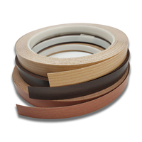 Bande de chant en mélamine préencollée avec adhésif, 0,5 mm, finition couleur unie/grain de bois pour mobilier scolaire