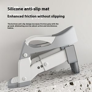 Nuevo <span class=keywords><strong>inodoro</strong></span> plegable 2026 para bebés con asiento <span class=keywords><strong>de</strong></span> entrenamiento y escalera para recién nacidos - Product Image 6