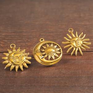 Collana con ciondolo impermeabile 18K placcato in oro Non appannato in acciaio inossidabile nuovo creativo - Product Image 4