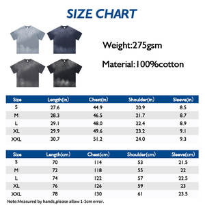 100% algodón logotipo personalizado moda suelta lavado ácido Unisex Casual transpirable Camisetas cuello redondo Vintage de gran tamaño - Product Image 4