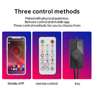 2023 ứng dụng mới điều khiển từ xa thông minh trong nhà LED góc Đèn sàn cho phòng khách không khí sân khấu RGB đèn sàn - Product Image 3