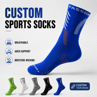 Chaussettes de sport personnalisées respirantes, anti-humidité, avec soutien de la voûte plantaire, pour le basketball, le cyclisme et l'entraînement – Fabricant OEM ODM