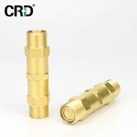 Fabricant et fournisseur de raccords rapides auto-scellants à double connecteur mâle CRD pour climatiseurs mini-split HVAC