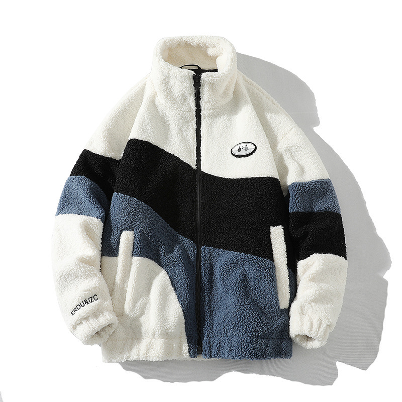 Blanc / noir / bleu