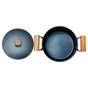 <span class=keywords><strong>Debien</strong></span> – ustensiles de cuisine dorés en fonte, poêles à Ramen, poêles à fruits de mer, poêle à frire pour la cuisine - Product Image 6