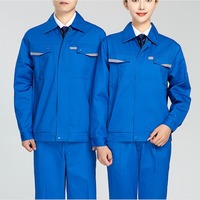 Venta al por mayor de trajes de trabajo industriales unisex ropa de trabajo uniforme de Ingeniero Mecánico chaqueta de trabajo de lona uniformes de trabajo