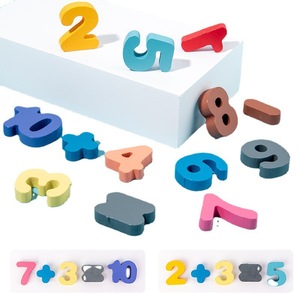 Jouet éducatif en bois Montessori en gros : Puzzle d'alphabet, de chiffres et de formes pour la maternelle (4-6 ans) - Product Image 5