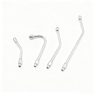 लूनर लॉक एंड फीडिंग नोजल सुअर मवेशी घोड़े भेड़ मुर्गी पालन बंदूक पशु पशु पशु चिकित्सा सिरिंज मौखिक ड्रेचर कैंनुला - Product Image 2