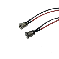 Prise d'alimentation CC en métal zinc DC099 5521 5525 avec câble, câble de charge étanche IP67, chargeur pour appareil audio, télévision, caméra CCTV