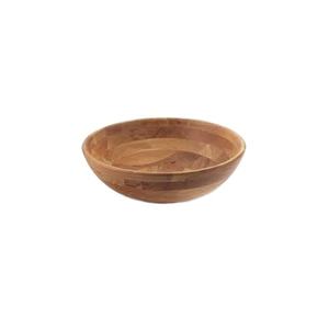 Cuenco de sopa de madera multifuncional ecológico 100%, cuencos de almacenamiento de cocina decorativos con acabado Natural, esmalte de buena calidad - Product Image 1