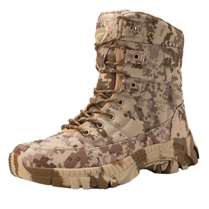 Bottes tactiques hautes ultra-légères à imprimé <span class=keywords><strong>boa</strong></span> pour hommes imperméables dans le désert avec semelle intérieure en caoutchouc respirant Saison d'automne S090S - Product Image 3