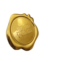 Étiquette en métal personnalisée de haute qualité, Design de mode, autocollants de bouteilles en relief 3d pour étiquette de vin/parfum
