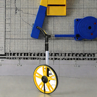 Roue de mesure numérique professionnelle 08-1 pour la mesure de la distance, 318 mm, haute précision 0,5 % max, 99,999,9 m, outil de mesure et de jaugeage