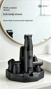 Cortadora de Pelo Eléctrica Huanxing EC106 para Toda la Familia, Recargable, Resistente al Agua, Elimina el Frizz, para Barba, Cuerpo y Rostro - Product Image 1