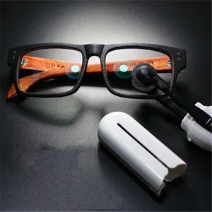 Kit pembersih kacamata matahari Mini, sikat pembersih kacamata mikrofiber, kacamata Mini pembersih