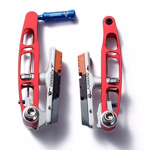 Freno en <span class=keywords><strong>V</strong></span> AL6061-T6 CNC <span class=keywords><strong>para</strong></span> <span class=keywords><strong>bicicleta</strong></span>, pastillas de freno de alta calidad - Product Image 2