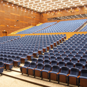 เก้าอี้หอประชุม Hechuang รุ่น Hc-P883 พร้อมที่วางแขน สำหรับโรงภาพยนตร์ ห้องบรรยาย และที่นั่งแบบแถว - Product Image 2