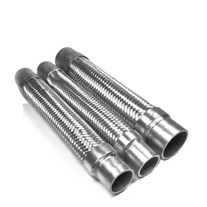 Explosion proof High Temperature Resistance 304 stainless steel Flexible braided metal Tube/ Pipe/ Hose