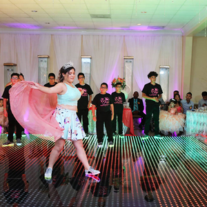 قاعة الرقص, المحمولة داخلي Led اللاسلكية مغناطيس المرحلة الزفاف ديسكو قاعة الرقص تأجير الحفلة الرقمية - Product Image 6