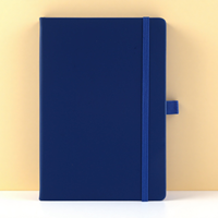 Carnet A5 en cuir PU personnalisable avec spirale, prêt pour les affaires, avec sangle élastique, logo imprimé, livre personnalisé