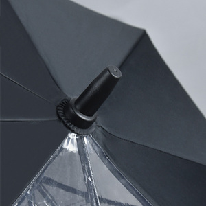 Parapluie de golf noir extra-large, lanière réfléchissante, sécurité <span class=keywords><strong>auto</strong></span>-golf, livraison gratuite, <span class=keywords><strong>2022</strong></span> - Product Image 5