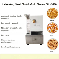 Petite machine de nettoyage des impuretés des grains de laboratoire, séparateur électrique par battage pour le blé, le riz, le maïs, le colza, équipement de traitement des céréales