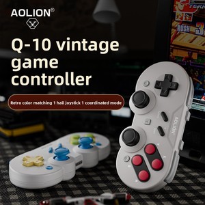 PC/안드로이드 무선 게임 패드 용 Switch2 핸들 홀 조이스틱 용 AL-Q10 레트로 BT 게임 컨트롤러 - Product Image 4