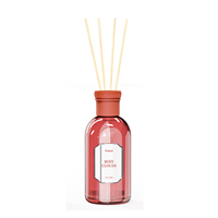 Diffuseur de parfum d'ambiance de luxe 230 ml avec bâtonnets – Parfum d'intérieur longue durée, désodorisant naturel pour salon