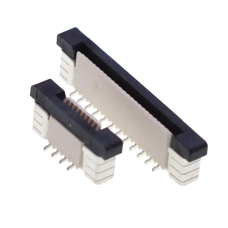 YZ FPC FFC कनेक्टर 0.5MM पिच SMT पीसीबी कनेक्टर के लिए 4-60पिन ZIF SMT को बाहर निकालें
