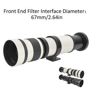 Manual F/8,3-16 Lente 420-800mm Telescopio Lente de zoom Lente de cámara ajustable - Product Image 5