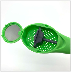 Escurridor de té de silicona, infusores de hojas sueltas, <span class=keywords><strong>verde</strong></span>, venta al por mayor - Product Image 3