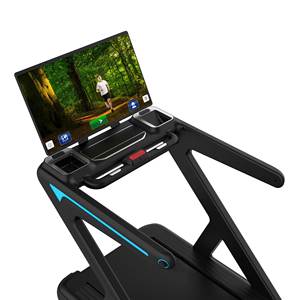 Venta al por mayor de fábrica: Cintas de correr inteligentes comerciales con pantalla LCD, motor de 3.0HP, inclinación automática, velocidad de 15-20km/h, modelo A1, las más vendidas. - Product Image 3