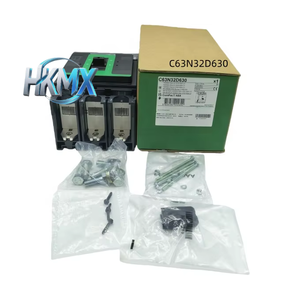 Disjoncteur à boîtier moulé C63N32D630 à bas prix, 3P 630A 50kA, unité de déclenchement électronique industrielle MCCB pour système de distribution d'énergie - Product Image 1