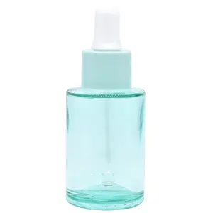 Color customized high-quality essence dropper bottle can be refilled into transparent glass bottle 30 ml