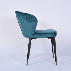 Sedia <span class=keywords><strong>da</strong></span> Pranzo Moderna di Successo, Comoda e di Alta Qualità, Rivestita in Tessuto di Velluto per Arredo <span class=keywords><strong>Cucina</strong></span> in Vendita - Product Image 3