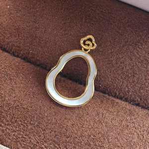 Joyería UM, Colgante de Plata 925 con Forma de Calabaza y Madreperla, para Bodas, Fiestas, Aniversarios, Venta al por Mayor, para Uso Diario Unisex/Hombres/Mujeres - Product Image 6